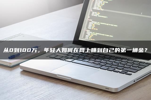 从0到100万，年轻人如何在网上赚到自己的第一桶金？